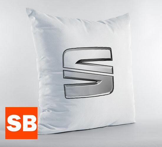 Подушка с логотипом SEAT (СЕАТ)