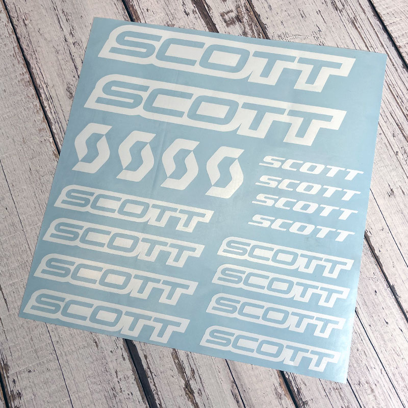 Набор наклеек на велосипед Scott
