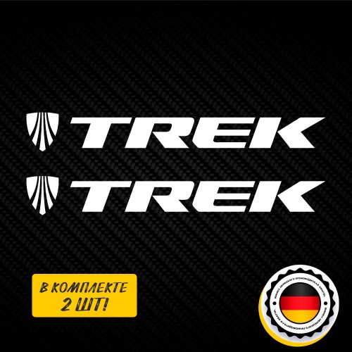 Наклейка TREK (В комплекте 2 - шт)