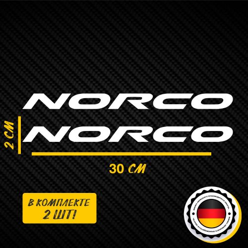 Наклейка NORCO на велосипед