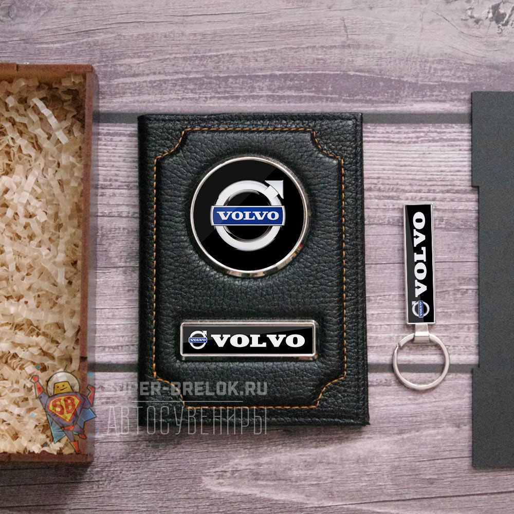Обложка с логотипом Volvo