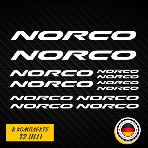 Наклейка на велосипед Norco